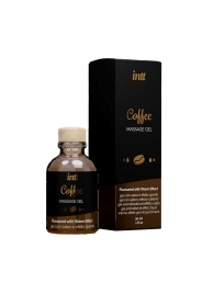 Массажный гель с согревающим эффектом Coffee - 30 мл. - INTT - купить с доставкой в Сочи