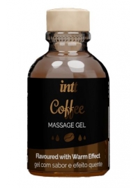 Массажный гель с согревающим эффектом Coffee - 30 мл. - INTT - купить с доставкой в Сочи