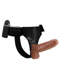 Страпон на трусиках с вибрацией Ultra Passionate Harness - 16 см. - Baile - купить с доставкой в Сочи