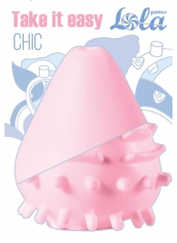 Нежно-розовый мастурбатор Chic - Lola Games - в Сочи купить с доставкой