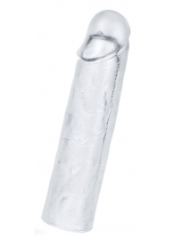 Прозрачная насадка-удлинитель Flawless Clear Penis Sleeve Add 1 - 15,5 см. - Lovetoy - в Сочи купить с доставкой