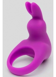 Фиолетовое эрекционное виброкольцо Happy Rabbit Cock Ring Kit - Happy Rabbit - в Сочи купить с доставкой