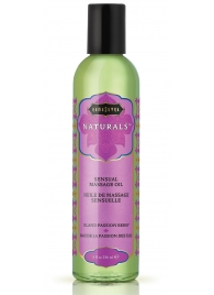 Массажное масло Naturals Island Passion Berry с ароматом тропических фруктов - 236 мл. - Kama Sutra - купить с доставкой в Сочи