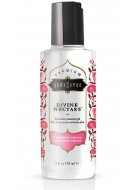 Гель-лубрикант на водной основе Divine Nectars Strawberry Dream с ароматом клубники - 150 мл. - Kama Sutra - купить с доставкой в Сочи