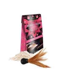 Пудра для тела Honey Dust Body Powder с ароматом клубники - 28 гр. - Kama Sutra - купить с доставкой в Сочи