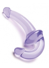 Фиолетовый безремневой страпон Strapless Strap-On - Lux Fetish - купить с доставкой в Сочи