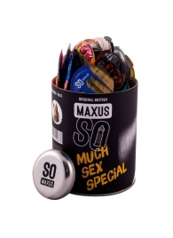 Текстурированные презервативы в кейсе MAXUS So Much Sex - 100 шт. - Maxus - купить с доставкой в Сочи