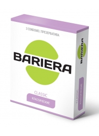 Классические презервативы Bariera Classic - 3 шт. - Bariera - купить с доставкой в Сочи