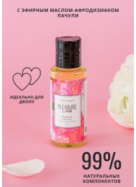 Массажное масло Pleasure Lab Delicate с ароматом пиона и пачули - 50 мл. - Pleasure Lab - купить с доставкой в Сочи