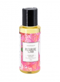 Массажное масло Pleasure Lab Delicate с ароматом пиона и пачули - 50 мл. - Pleasure Lab - купить с доставкой в Сочи