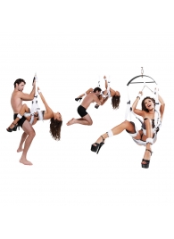 Секс-качели Fantasy Bondage Swing White - Pipedream - купить с доставкой в Сочи