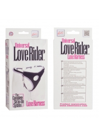 Трусы для страпона с универсальным креплением Universal Love Rider Luxe Harness - California Exotic Novelties - купить с доставкой в Сочи