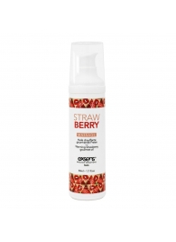 Разогревающее массажное масло  с ароматом клубники Gourmet Strawberry - 50 мл. - Exsens - купить с доставкой в Сочи