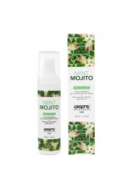 Разогревающее массажное масло с ароматом мохито Gourmet Mint Mojito - 50 мл. - Exsens - купить с доставкой в Сочи