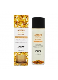 Органическое массажное масло AMBER JOJOBA - 100 мл. - Exsens - купить с доставкой в Сочи