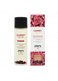 Органическое массажное масло GARNET ARGAN - 100 мл. - Exsens - купить с доставкой в Сочи