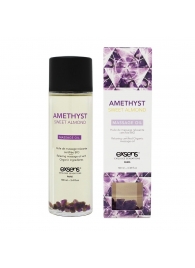Органическое массажное масло AMETHYST SWEET ALMOND - 100 мл. - Exsens - купить с доставкой в Сочи