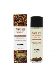 Органическое массажное масло TIGER EYE MACADAMIA - 100 мл. - Exsens - купить с доставкой в Сочи