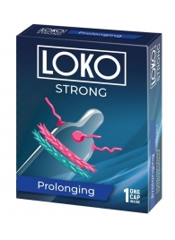 Стимулирующая насадка на пенис LOKO STRONG с продлевающим эффектом - Sitabella - в Сочи купить с доставкой