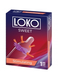 Стимулирующая насадка на пенис LOKO SWEET с возбуждающим эффектом - Sitabella - в Сочи купить с доставкой