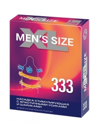 Стимулирующая насадка на пенис MEN SIZE 333 - Sitabella - в Сочи купить с доставкой