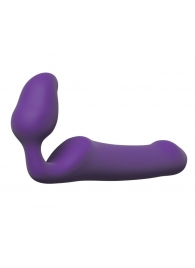 Фиолетовый безремневой страпон Queens L - Adrien Lastic - купить с доставкой в Сочи