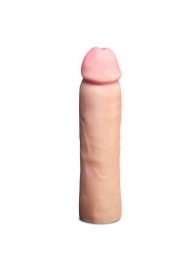 Телесная фаллическая насадка на пенис Magnum Xtender - 23 см. - Blush Novelties - в Сочи купить с доставкой