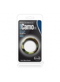 Эрекционное кольцо камуфляжной расцветки Silicone Camo Cock Ring - Blush Novelties - в Сочи купить с доставкой