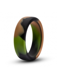 Эрекционное кольцо камуфляжной расцветки Silicone Camo Cock Ring - Blush Novelties - в Сочи купить с доставкой