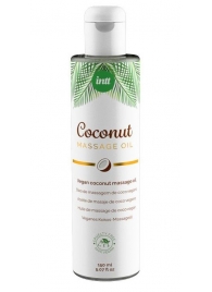Массажное масло Vegan Coconut - 150 мл. - INTT - купить с доставкой в Сочи