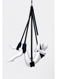 Черные секс-качели Anonymo №0503 - ToyFa - купить с доставкой в Сочи