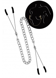 Регулируемые зажимы для сосков Sweet Caress Nipple Chain - Sweet Caress - купить с доставкой в Сочи
