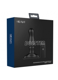 Черный вибростимулятор простаты Nexus Bolster - 12,3 см. - Nexus Range - в Сочи купить с доставкой