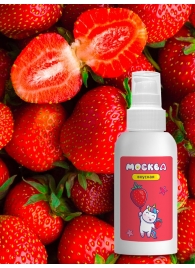 Универсальная смазка с ароматом клубники  Москва Вкусная  - 100 мл. - Москва - купить с доставкой в Сочи