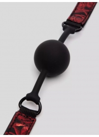 Кляп-шар на двусторонних ремешках Reversible Silicone Ball Gag - Fifty Shades of Grey - купить с доставкой в Сочи