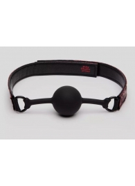 Кляп-шар на двусторонних ремешках Reversible Silicone Ball Gag - Fifty Shades of Grey - купить с доставкой в Сочи