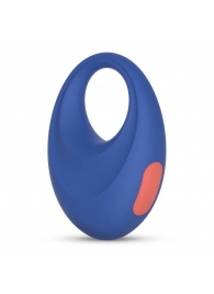 Синее эрекционное кольцо RRRING Casual Date Cock Ring - FeelzToys - в Сочи купить с доставкой