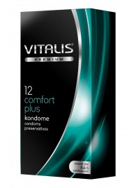 Контурные презервативы VITALIS PREMIUM comfort plus - 12 шт. - Vitalis - купить с доставкой в Сочи