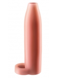 Телесная насадка Real Feel Enhancer XL - 17 см. - Pipedream - в Сочи купить с доставкой