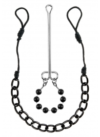 Интимные украшения с бусинами NIPPLE   CLIT JEWELRY - Pipedream - купить с доставкой в Сочи