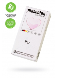 Супертонкие презервативы Masculan Pur - 10 шт. - Masculan - купить с доставкой в Сочи