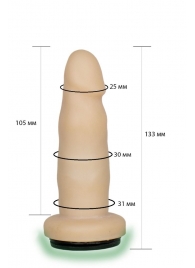 Телесная насадка Harness - 13,3 см. - LOVETOY (А-Полимер) - купить с доставкой в Сочи
