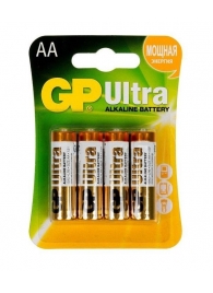 Батарейки алкалиновые GP Ultra Alkaline AA/LR6 - 4 шт. - Элементы питания - купить с доставкой в Сочи