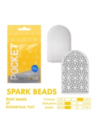 Карманный мастурбатор Spark Beads - Tenga - в Сочи купить с доставкой