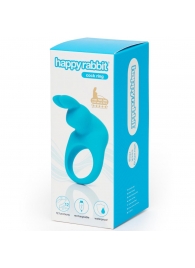 Голубое эрекционное виброкольцо Happy Rabbit Rechargeable Rabbit Cock Ring - Happy Rabbit - в Сочи купить с доставкой