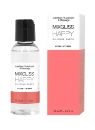 Смазка на силиконовой основе Mixgliss Happy - 50 мл. - Mixgliss - купить с доставкой в Сочи