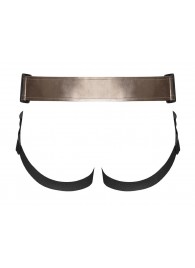 Бронзовый пояс для насадок Curious Harness - Strap-on-me - купить с доставкой в Сочи