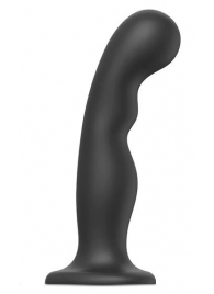 Черная насадка Strap-On-Me Dildo Plug P G size XXL - Strap-on-me - купить с доставкой в Сочи