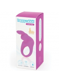 Фиолетовое эрекционное виброкольцо Happy Rabbit Rechargeable Rabbit Cock Ring - Happy Rabbit - в Сочи купить с доставкой