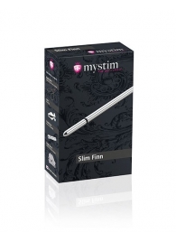 Зонд для электростимуляции уретры Slim Finn - 15 см. - MyStim - купить с доставкой в Сочи